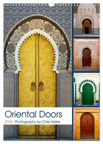 Oriental Doors (Wall Calendar 2026 DIN A3 portrait), CALVENDO 12 Month Wall Calendar