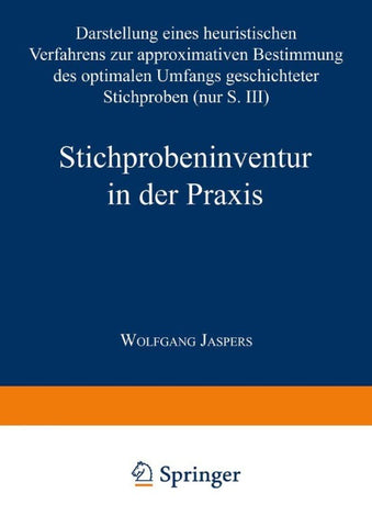 Stichprobeninventur in der Praxis