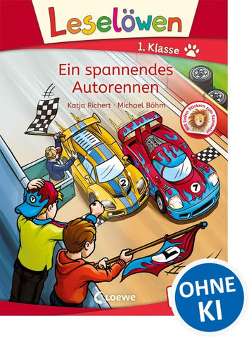 Leselöwen 1. Klasse - Ein spannendes Autorennen