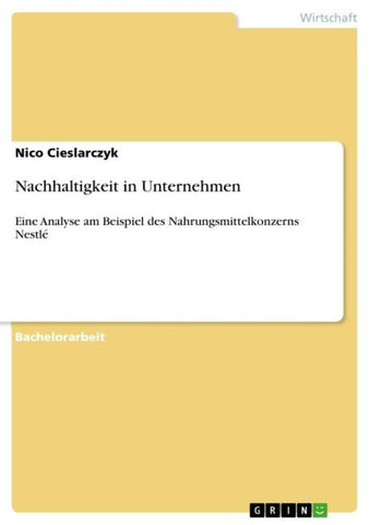 Nachhaltigkeit in Unternehmen