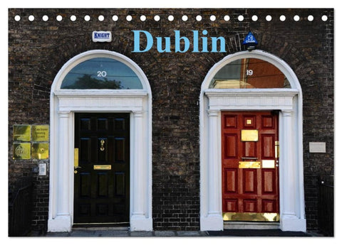 Dublin (Tischkalender 2026 DIN A5 quer), CALVENDO Monatskalender
