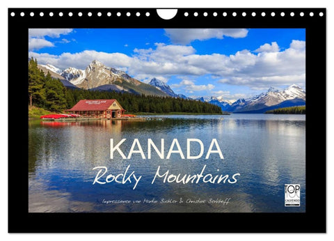 KANADA - Rocky Mountains (Wandkalender 2026 DIN A4 quer), CALVENDO Monatskalender
