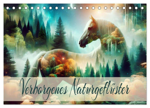 Verborgenes Naturgeflüster (Tischkalender 2027 DIN A5 quer), CALVENDO Monatskalender