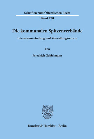 Die kommunalen Spitzenverbände.