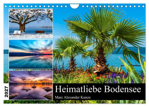 Heimatliebe Bodensee (Wandkalender 2027 DIN A4 quer), CALVENDO Monatskalender