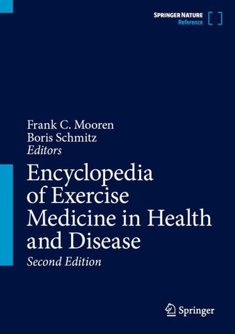Encyclopedia of Exercise Medicine in Health and Disease