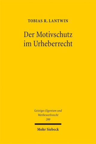 Der Motivschutz im Urheberrecht