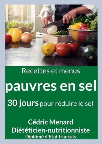 Recettes et menus sans sel