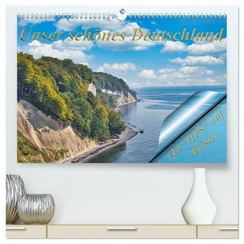 Unser schönes Deutschland (hochwertiger Premium Wandkalender 2027 DIN A2 quer), Kunstdruck in Hochglanz