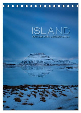 Island - Wundervolle Landschaften (Tischkalender 2027 DIN A5 hoch), CALVENDO Monatskalender