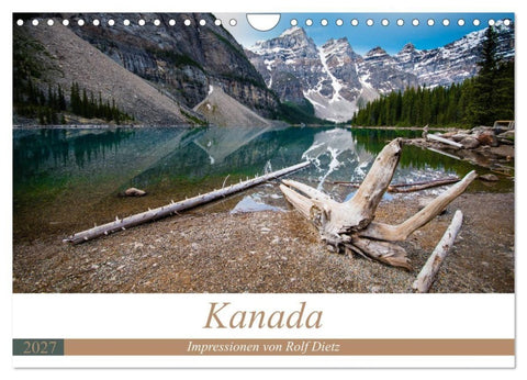 Kanada - Impressionen von Rolf Dietz (Wandkalender 2027 DIN A4 quer), CALVENDO Monatskalender