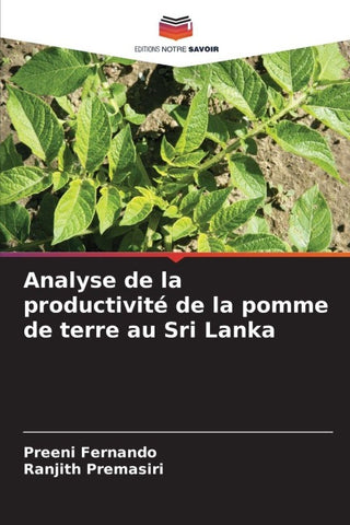 Analyse de la productivité de la pomme de terre au Sri Lanka