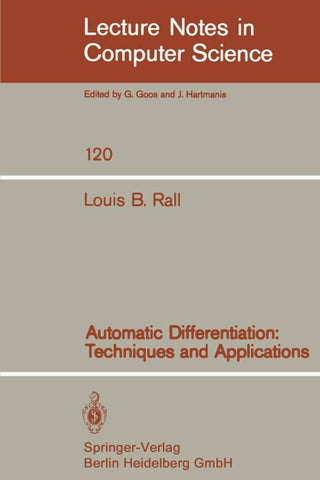 Automatic Differentiation