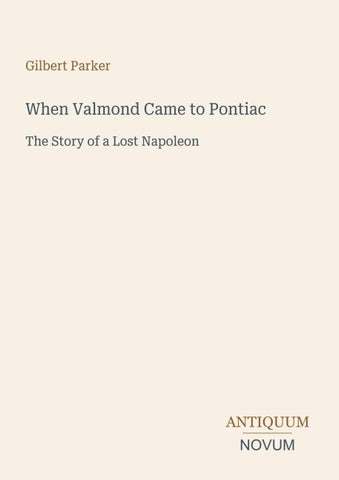 When Valmond Came to Pontiac