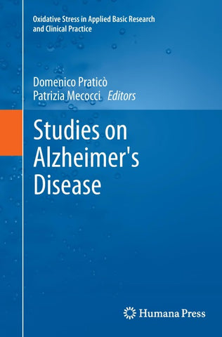 Studies on Alzheimer's Disease