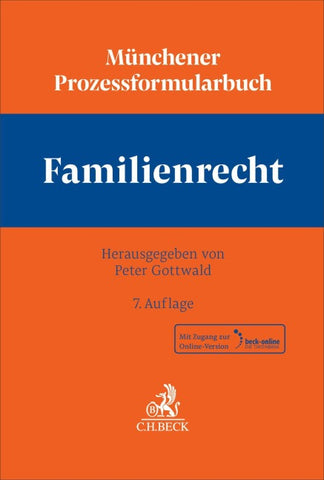Münchener Prozessformularbuch Familienrecht