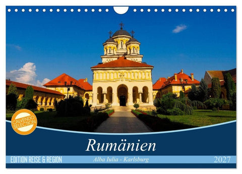 Rumänien, Alba Iulia - Karlsburg (Wandkalender 2027 DIN A4 quer), CALVENDO Monatskalender