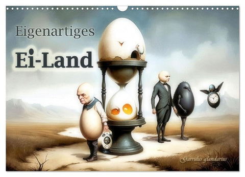 Eigenartiges Ei-Land (Wandkalender 2027 DIN A3 quer), CALVENDO Monatskalender