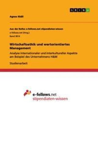 Wirtschaftsethik und wertorientiertes Management