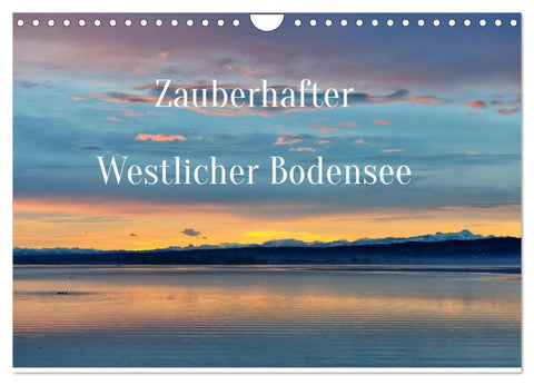 Zauberhafter Westlicher Bodensee (Wandkalender 2026 DIN A4 quer), CALVENDO Monatskalender