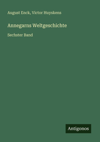 Annegarns Weltgeschichte