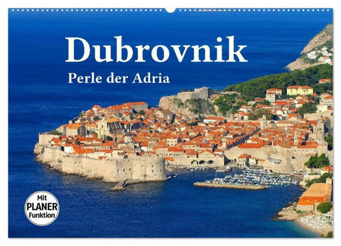 Dubrovnik - Perle der Adria (Wandkalender 2026 DIN A2 quer), CALVENDO Monatskalender