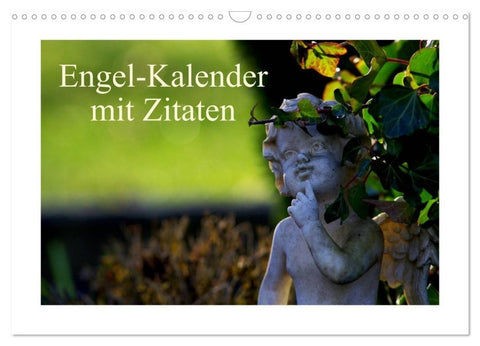 Engel-Kalender mit Zitaten / CH-Version (Wandkalender 2027 DIN A3 quer), CALVENDO Monatskalender