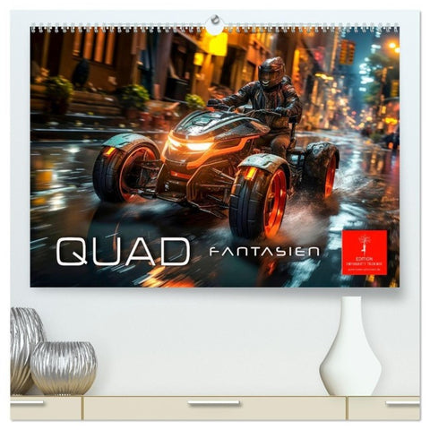 Quad Fantasien (hochwertiger Premium Wandkalender 2027 DIN A2 quer), Kunstdruck in Hochglanz