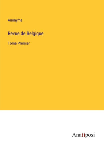 Revue de Belgique