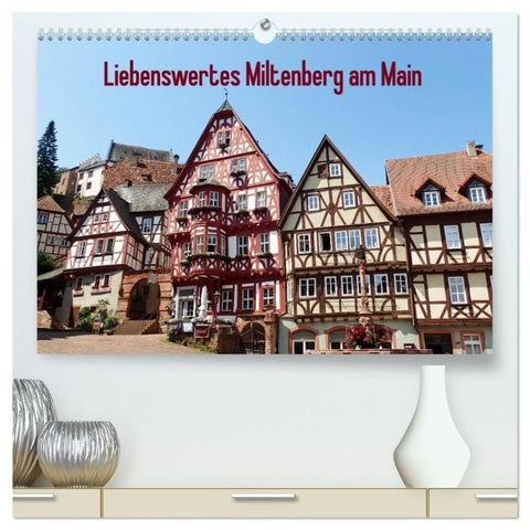 Liebenswertes Miltenberg am Main (hochwertiger Premium Wandkalender 2027 DIN A2 quer), Kunstdruck in Hochglanz