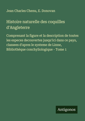 Histoire naturelle des coquilles d'Angleterre