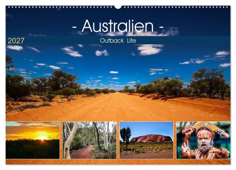Outback Life - Australien (Wandkalender 2027 DIN A2 quer), CALVENDO Monatskalender