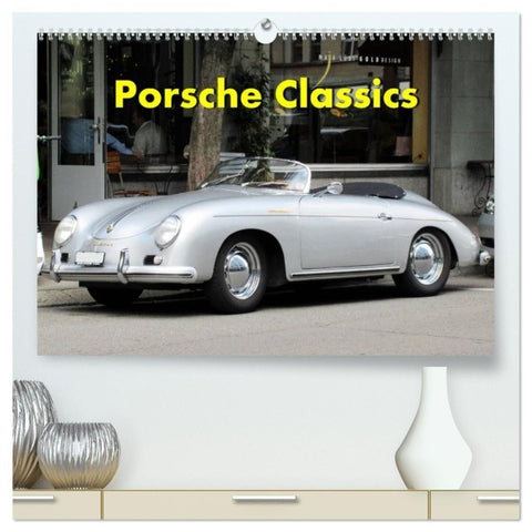 Porsche Classics (hochwertiger Premium Wandkalender 2027 DIN A2 quer), Kunstdruck in Hochglanz