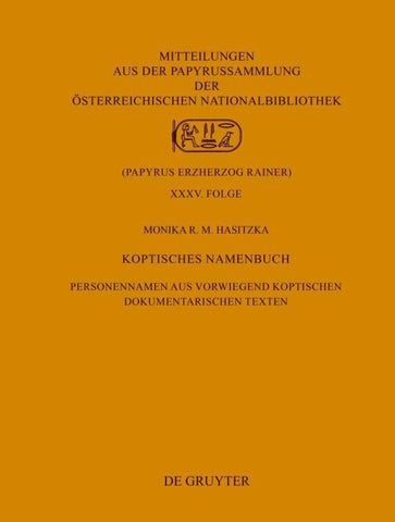 Koptisches Namenbuch