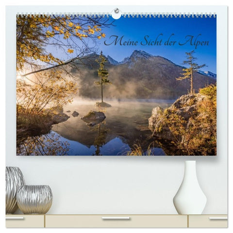 Meine Sicht der Alpen (hochwertiger Premium Wandkalender 2026 DIN A2 quer), Kunstdruck in Hochglanz