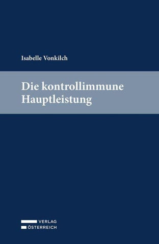Die kontrollimmune Hauptleistung