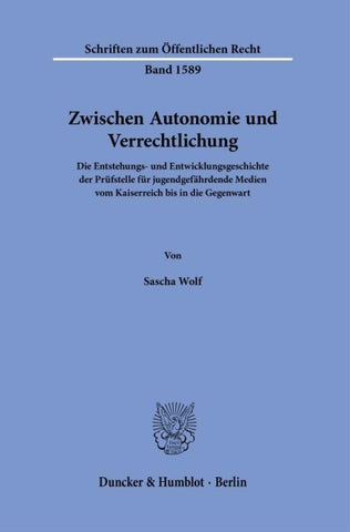 Zwischen Autonomie und Verrechtlichung
