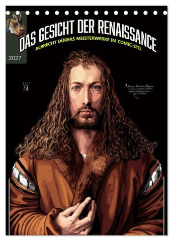 Das Gesicht der Renaissance (Tischkalender 2027 DIN A5 hoch), CALVENDO Monatskalender
