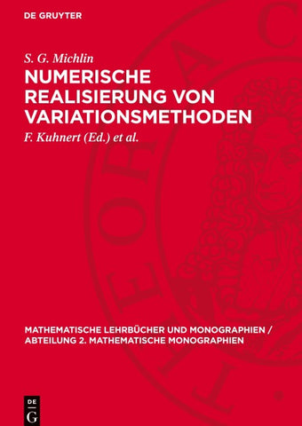 Numerische Realisierung von Variationsmethoden