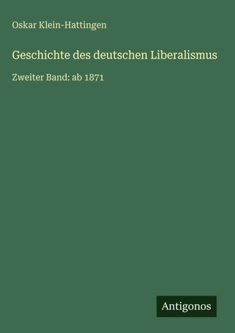 Geschichte des deutschen Liberalismus