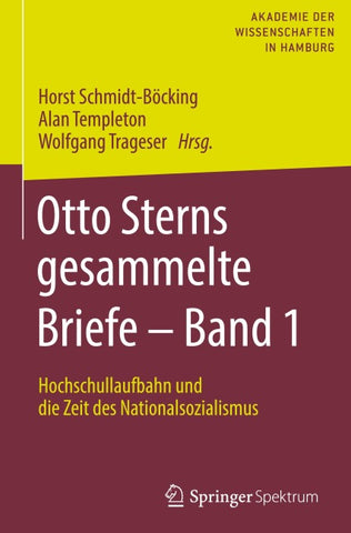 Otto Sterns gesammelte Briefe – Band 1