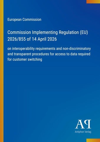 Commission Implementing Regulation (EU) 2026/855 of 14 April 2026