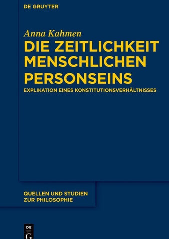 Die Zeitlichkeit menschlichen Personseins