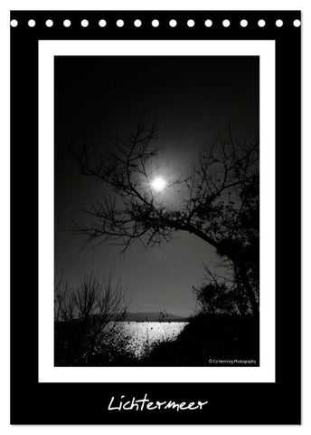 Lichtermeer (Tischkalender 2027 DIN A5 hoch), CALVENDO Monatskalender