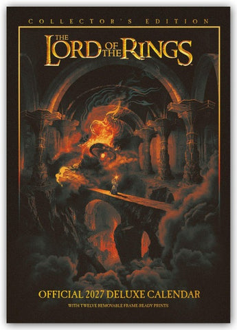 Lord of the Rings – Der Herr der Ringe – A3-Deluxe-Posterkalender 2027