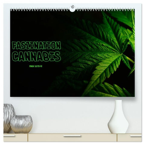 Faszination Cannabis (hochwertiger Premium Wandkalender 2027 DIN A2 quer), Kunstdruck in Hochglanz