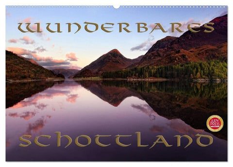 Wunderbares Schottland (Wandkalender 2027 DIN A2 quer), CALVENDO Monatskalender