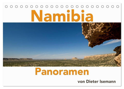 Namibia - Panoramen (Tischkalender 2026 DIN A5 quer), CALVENDO Monatskalender