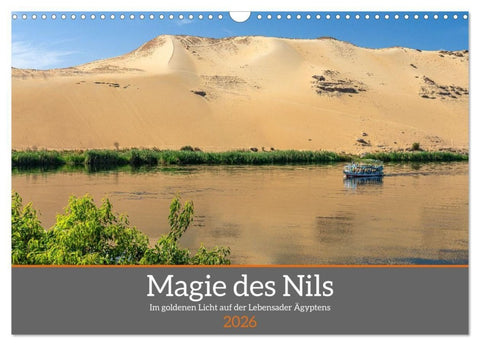 Magie des Nils (Wandkalender 2026 DIN A3 quer), CALVENDO Monatskalender