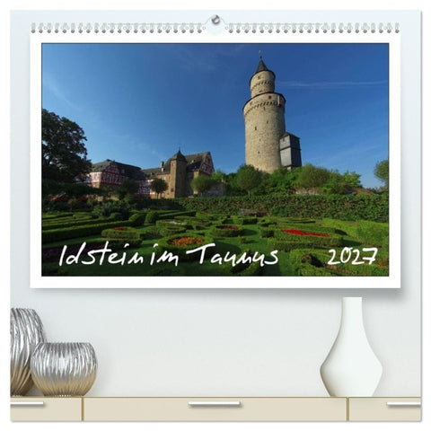 Idstein im Taunus (hochwertiger Premium Wandkalender 2027 DIN A2 quer), Kunstdruck in Hochglanz